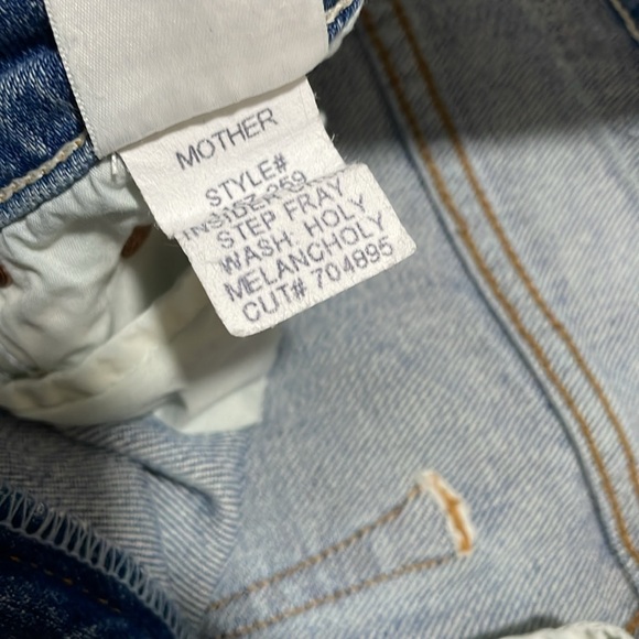 MOTHER SUPERIOR The Insider Crop Step Fray in Holy Melancholy - Picture 6 of 10